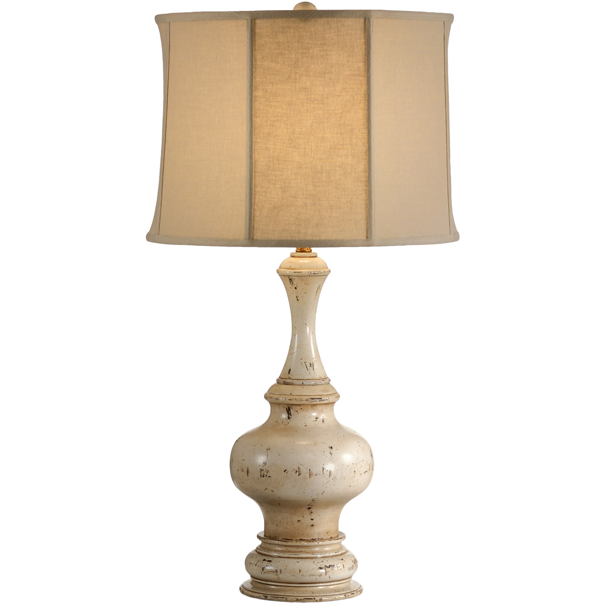 Wildwood 11873 Wildwood 33 inch 100 watt Hand Painted Table Lamp Portable Light