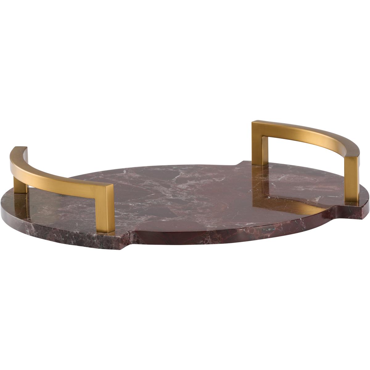 Wildwood 302672 Hopkins Red and Gold Tray