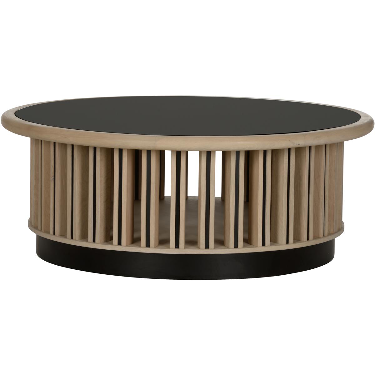 Wildwood 490854 Perret 42 X 16 inch Brown and Black Cocktail Table