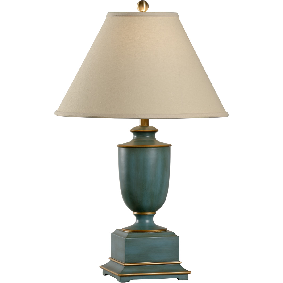 Wildwood 60632 Wildwood 30 inch 100 watt Hand Painted Table Lamp Portable Light