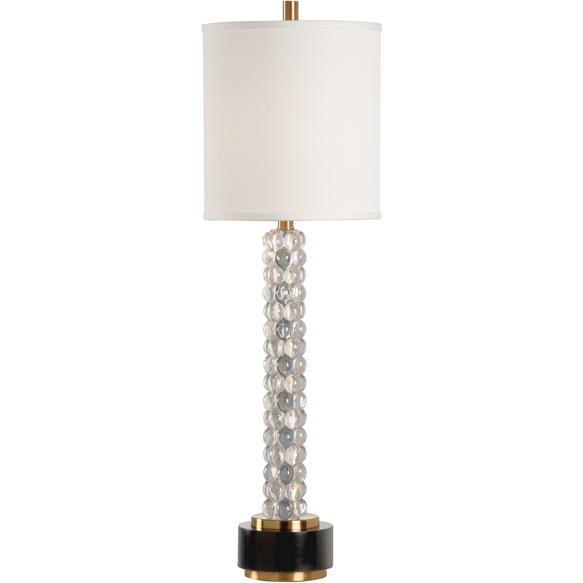 Wildwood 60681 Wildwood 36 inch 100 watt Clear Table Lamp Portable Light