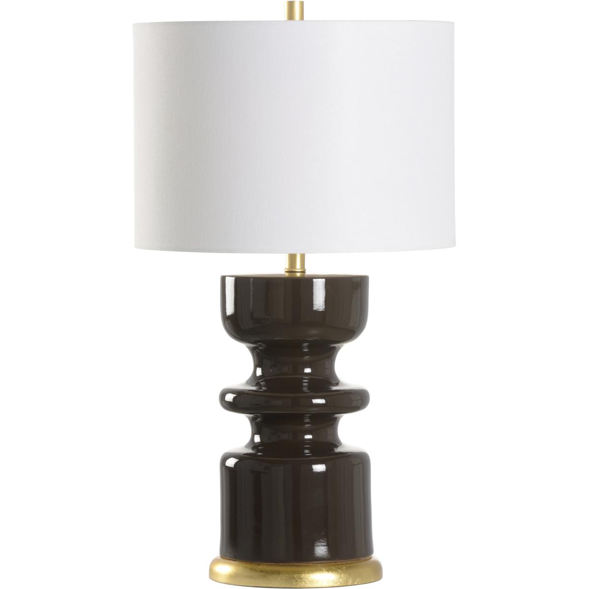 Wildwood 61341 Houston 20 inch 100.00 watt Red and Gold Table Lamp Portable Light