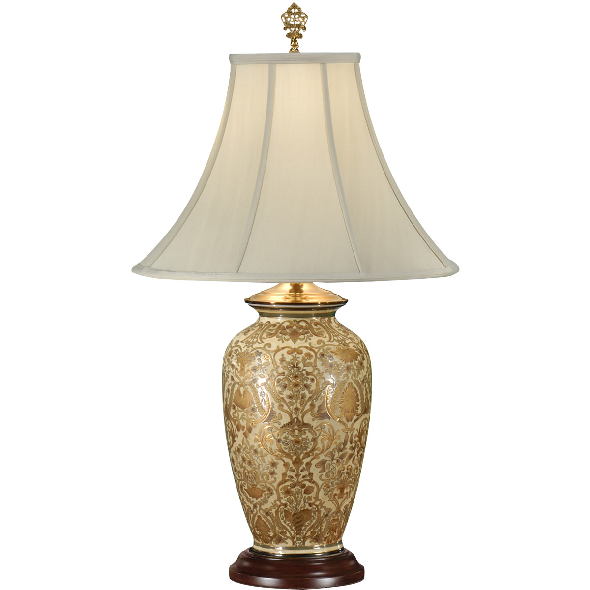 Wildwood 9044 Wildwood 31 inch 100 watt Hand Painted Table Lamp Portable Light