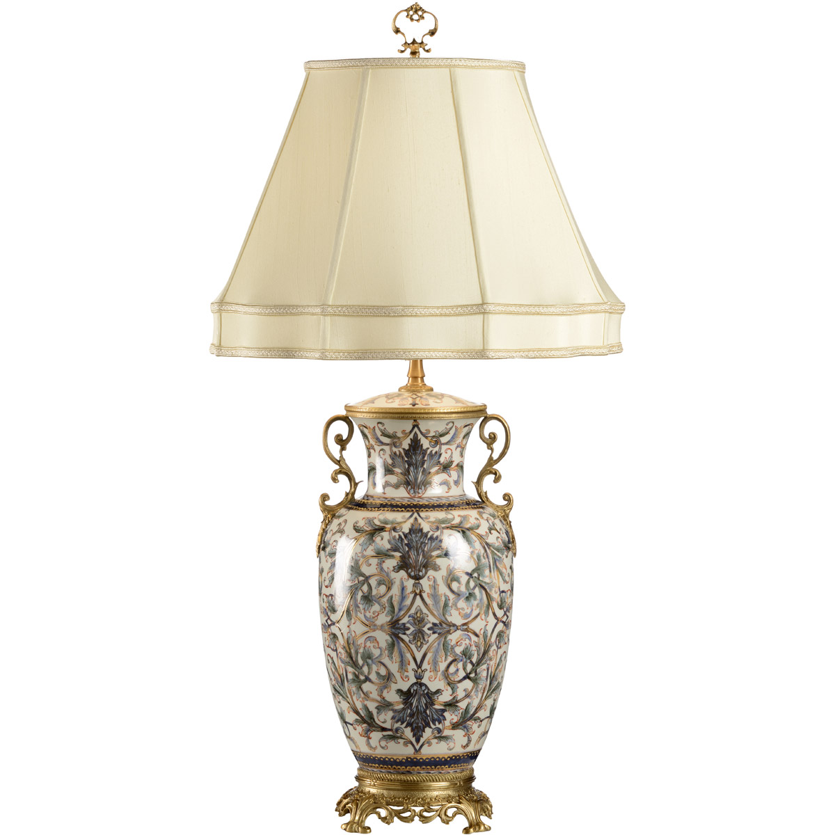 Wildwood 9387 Wildwood 34 inch 100.00 watt Hand Painted Table Lamp Portable Light