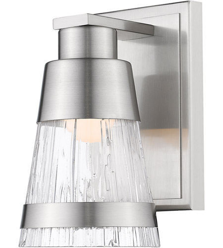 Z-Lite 1923-1S-BN-LED Ethos LED 5 inch Brushed Nickel Wall Sconce Wall Light photo