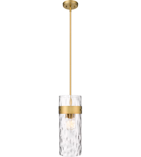 Z-Lite 3035P9-RB Fontaine 3 Light 9 inch Rubbed Brass Pendant Ceiling Light 