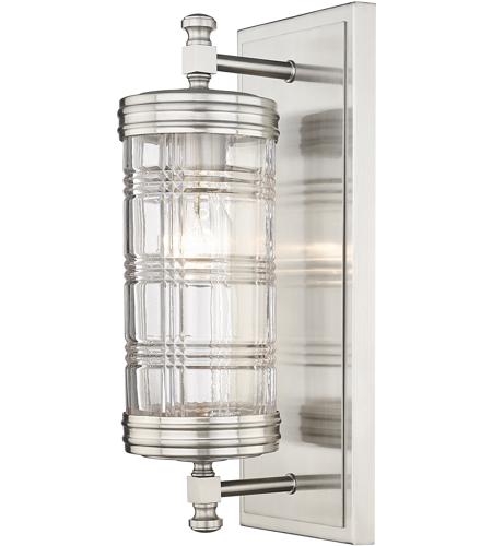 Z-Lite 344-1S-BN Archer 1 Light 6 inch Brushed Nickel Wall Sconce Wall Light