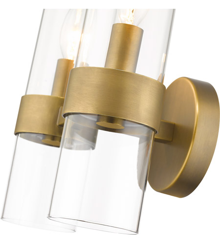 Z-Lite 4008-2S-RB Datus 2 Light 7 inch Rubbed Brass Wall Sconce Wall Light 4008-2S-RB_AT_6.jpg