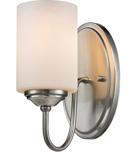 Z-Lite 434-1S-BN Cardinal 1 Light 5 inch Brushed Nickel Wall Sconce Wall Light