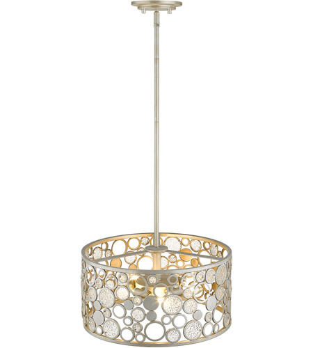 Z-Lite 450-16AS Ariell 5 Light 16 inch Antique Silver Pendant Ceiling Light in 7.25 450-16AS_AT_4.jpg