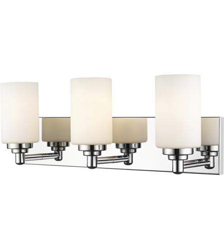 Z Lite 485 3v Ch Soledad 3 Light 23 Inch Chrome Vanity Wall Light