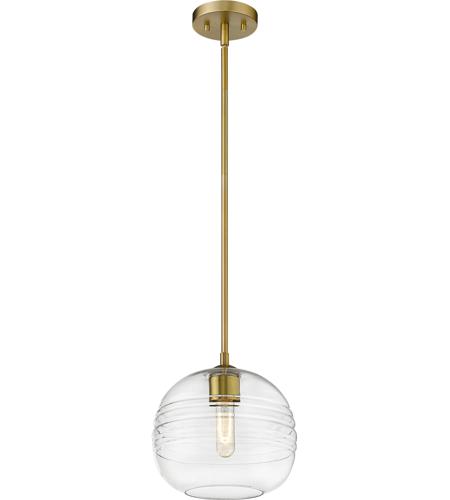 Z Lite 486p10 Obr Harmony 1 Light 10 Inch Olde Brass Pendant Ceiling Light