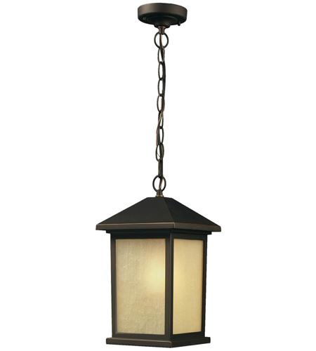 Holbrook 1 Light 10 Inch Oil Rubbed Bronze Outdoor Chain Mount Ceiling Fixture