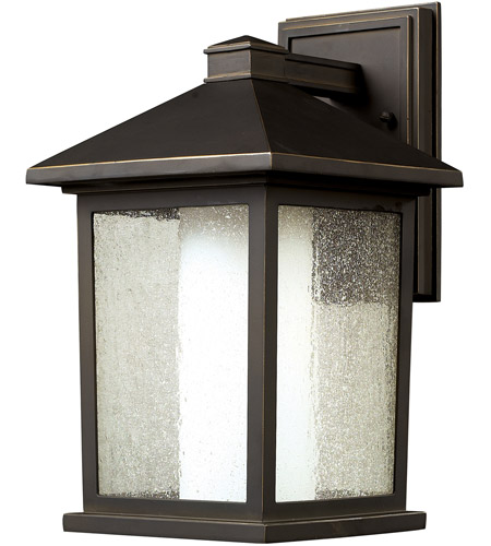 Z-Lite 524M Mesa 1 Light 14 inch Oil Rubbed Bronze Outdoor Wall Sconce