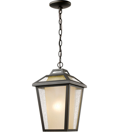 Z-Lite 532CHM-ORB Memphis Outdoor 1 Light 9 inch Oil Rubbed Bronze Outdoor Chain Mount Ceiling Fixture