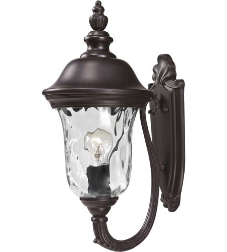 Z-Lite 533S-RBRZ Armstrong 1 Light 16 inch Bronze Outdoor Wall Sconce