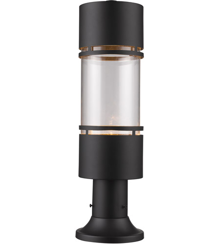 Z-Lite 553PHB-553PM-ORBZ-LE Luminata LED 22 inch Outdoor Rubbed Bronze Outdoor Pier Mounted Fixture