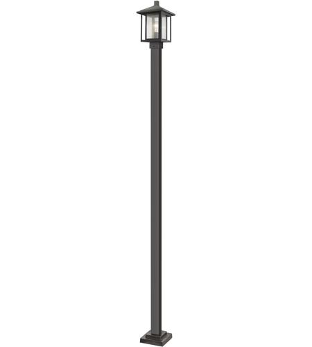 Z-Lite 554PHMS-536P-ORB Aspen 1 Light 109 inch Oil Rubbed Bronze Outdoor Post Mounted Fixture
