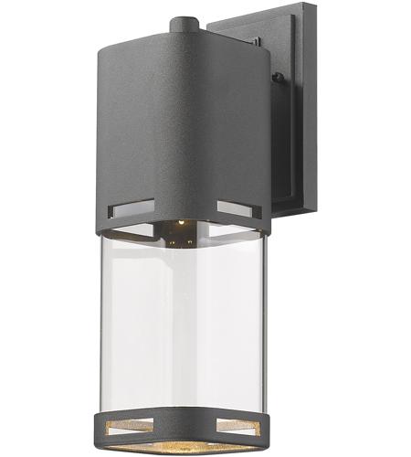 Z-Lite 562M-BK-LED Lestat LED 14 inch Black Outdoor Wall Sconce in 3.21
