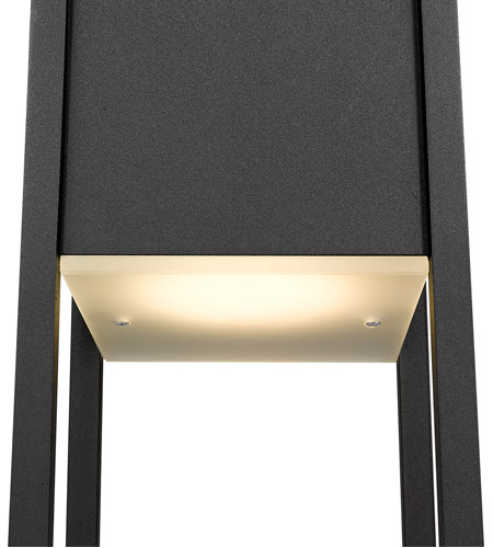 Z-Lite 585PHBR-BK-LED Barwick LED 27 inch Black Outdoor Post Mount Fixture 585PHBR-BK-LED_AT_6.jpg