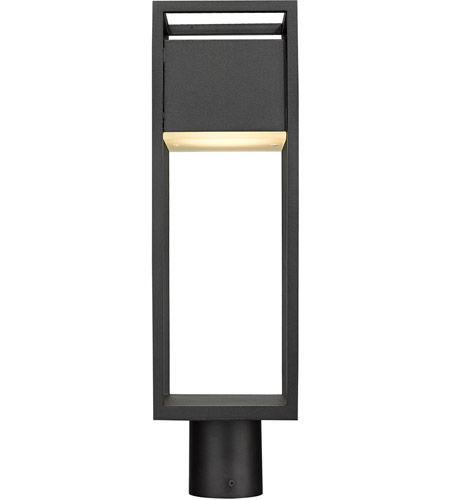 Z-Lite 585PHMR-BK-LED Barwick LED 21 inch Black Outdoor Post Mount Fixture 585PHMR-BK-LED_AT_4.jpg