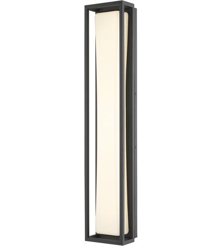 Z-Lite 587M-BK-LED Baden Outdoor LED 24 inch Black Outdoor Wall Sconce