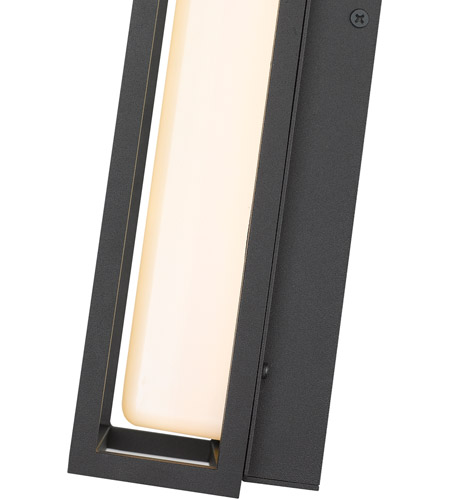 Z-Lite 587S-BK-LED Baden Outdoor LED 13 inch Black Outdoor Wall Sconce 587S-BK-LED_AT_6.jpg