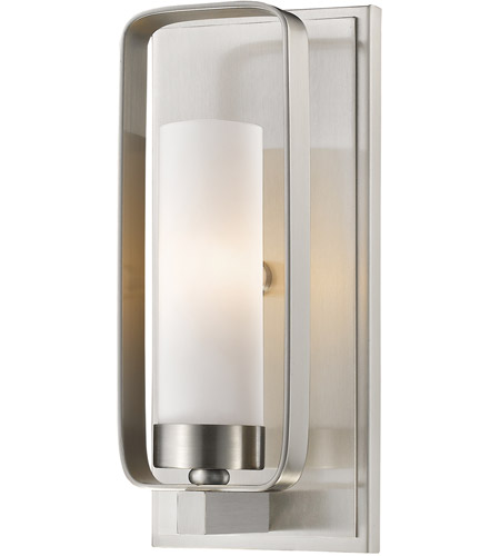 Z-Lite 6000-1S-BN Aideen 1 Light 5 inch Brushed Nickel Wall Sconce Wall Light