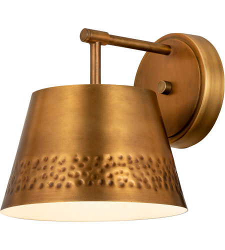 Z-Lite 6013-1S-RB Maddox 1 Light 8 inch Rubbed Brass Wall Sconce Wall Light 6013-1S-RB_NL_7.jpg