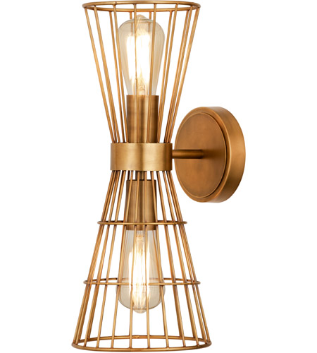 Z-Lite 6015-2S-RB Alito 2 Light 7 inch Rubbed Brass Wall Sconce Wall Light 6015-2S-RB_AT_4.jpg