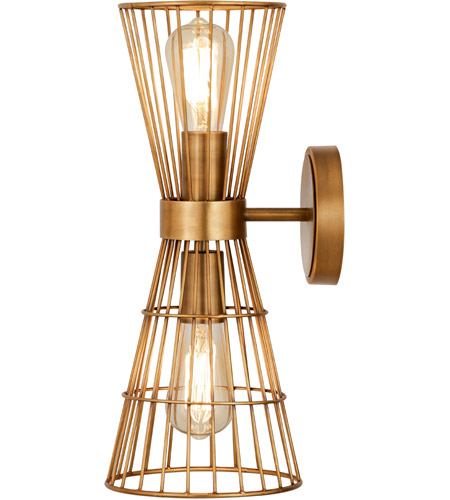 Z-Lite 6015-2S-RB Alito 2 Light 7 inch Rubbed Brass Wall Sconce Wall Light 6015-2S-RB_AT_5.jpg