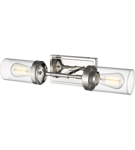 Z-Lite 617-2S-PN Calliope 2 Light 21 inch Polished Nickel Wall Sconce Wall Light 617-2S-PN_AT_5.jpg