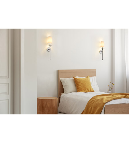 Z-Lite 807-1S-PN Emily 1 Light 6 inch Polished Nickel Wall Sconce Wall Light 807-1S-PN_RS_2.jpg