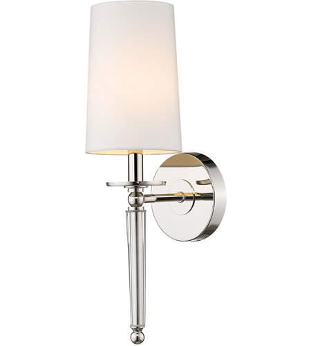 Z-Lite 810-1S-PN Avery 1 Light 6 inch Polished Nickel Wall Sconce Wall Light 810-1S-PN_AT_5.jpg