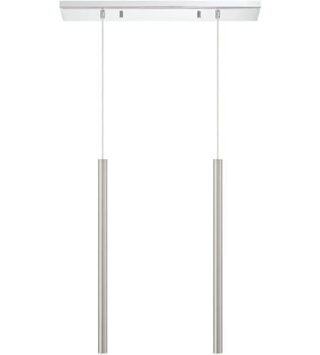 Z-Lite 917MP24-BN-LED-2LCH Forest LED 30 inch Chrome Island Ceiling Light in Brushed Nickel Steel, 2, 13 917MP24-BN-LED-2LCH_AT_6.jpg