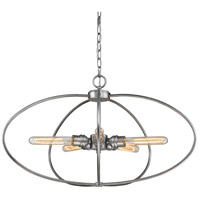 Z-Lite 3000P-OS Persis 5 Light 28 inch Old Silver Pendant Ceiling Light thumb