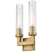 Z-Lite 3031-2S-RB Beau 2 Light 8 inch Rubbed Brass Wall Sconce Wall Light 3031-2S-RB_AT_5.jpg thumb