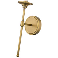Z-Lite 3033-1S-RB Emily 1 Light 6 inch Rubbed Brass Wall Sconce Wall Light 3033-1S-RB_AT_6.jpg thumb