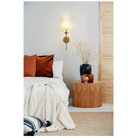 Z-Lite 3033-1S-RB Emily 1 Light 6 inch Rubbed Brass Wall Sconce Wall Light 3033-1S-RB_RS_3.jpg thumb