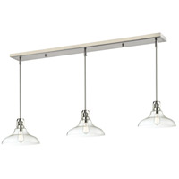 Z-Lite 320-13MP-3BN Forge 3 Light 55 inch Brushed Nickel Island Ceiling Light in 20.45 thumb