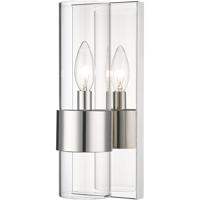 Z-Lite 343-1S-PN Lawson 1 Light 5 inch Polished Nickel Wall Sconce Wall Light thumb