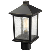 Z-Lite 531PHMR-ORB Portland 1 Light 16 inch Oil Rubbed Bronze Outdoor Post Mount Fixture 531PHMR-ORB_AT_5.jpg thumb