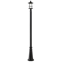 Z-Lite 552PHMR-519P-BK-LED Genesis LED 112 inch Black Outdoor Post Mounted Fixture thumb