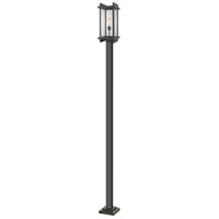 Z-Lite 565PHBS-536P-ORB Fallow 1 Light 118 inch Oil Rubbed Bronze Outdoor Post Mounted Fixture thumb