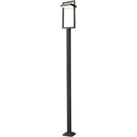 Z-Lite 566PHXLS-536P-BK-LED Luttrel LED 123 inch Black Outdoor Post Mounted Fixture thumb