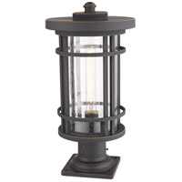 Z-Lite 570PHB-533PM-ORB Jordan 1 Light 20 inch Oil Rubbed Bronze Outdoor Pier Mounted Fixture in 7.25 570PHB-533PM-ORB_AT_4.jpg thumb