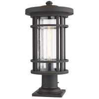 Z-Lite 570PHB-533PM-ORB Jordan 1 Light 20 inch Oil Rubbed Bronze Outdoor Pier Mounted Fixture in 7.25 570PHB-533PM-ORB_AT_6.jpg thumb