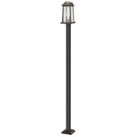 Z-Lite 574PHMS-536P-ORB Millworks 2 Light 110 inch Oil Rubbed Bronze Outdoor Post Mounted Fixture in 14.25 574PHMS-536P-ORB_NL_7.jpg thumb
