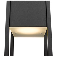 Z-Lite 585PHBR-BK-LED Barwick LED 27 inch Black Outdoor Post Mount Fixture 585PHBR-BK-LED_AT_6.jpg thumb