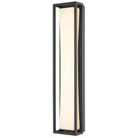 Z-Lite 587M-BK-LED Baden Outdoor LED 24 inch Black Outdoor Wall Sconce thumb